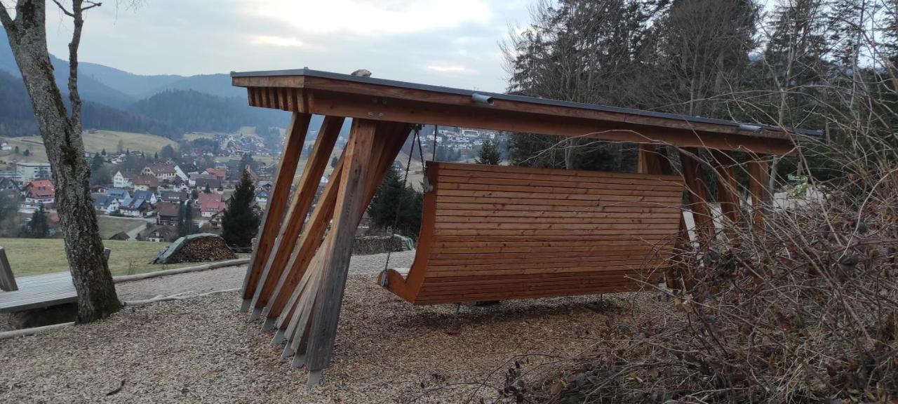 Ferienwohnung Tannenballett Im Schwarzwald Baiersbronn Exterior foto